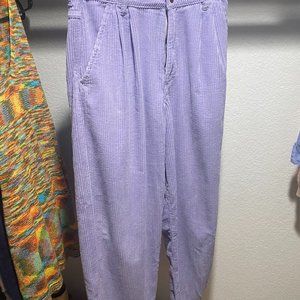 Wrangler Purple Corduroy Pants